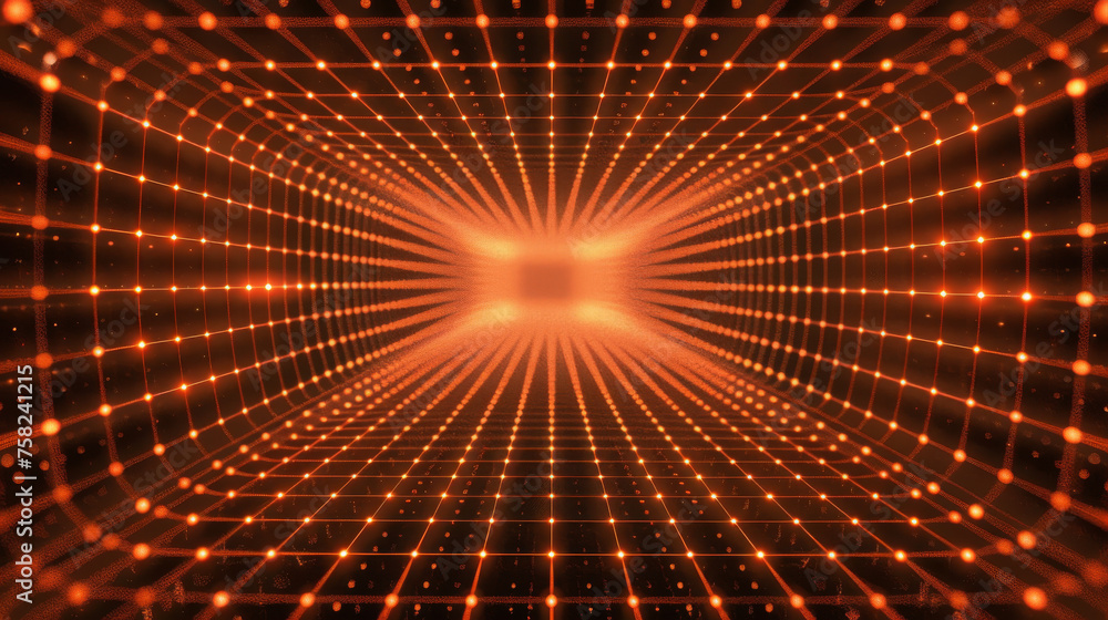 Aufkleber the image features a chaotic scene of special effects with grids in the center, created by ar techno