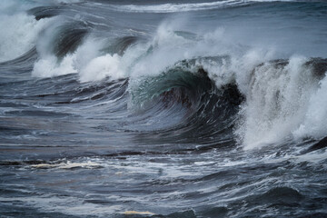 big wave in gran canaria. Canary islands. Spain