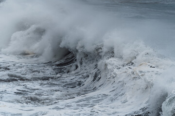 big wave in gran canaria. Canary islands. Spain