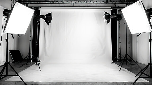Professional Studio Photography: Capturing Stunning Images with Backdrops and Flashes