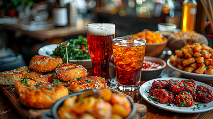 Delicious Bites and Refreshing Drinks: A Macro View of Pub Fare