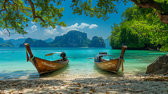 Serene Beauty: Exploring Thailand's Stunning Landscape with Lakes, Rivers, and Mountains