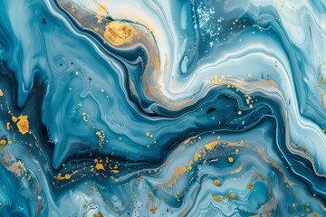 Blue background marble abstract texture pattern gold watercolor gray white dark paint green luxury...