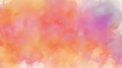 Vibrant Abstract Color Clouds