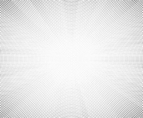 Halftone gradient sun rays pattern. Abstract halftone vector dots background. monochrome dots pattern. Vector background in comic book style with sunburst rays and halftone. Retro pop art design.	