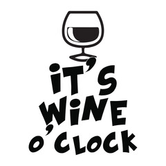 it's wine o'clock
