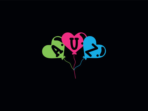 Minimalist AUZ Kids Shop Logo