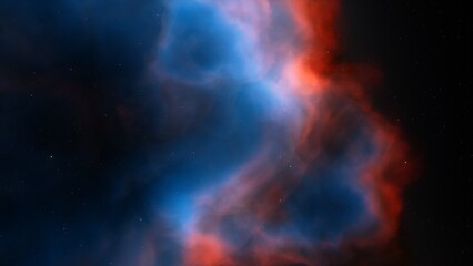 Space nebula, for use with projects on science, research, and education. Illustration
