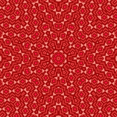 Beautiful geometric periodic ornament vector composition. Modern textile