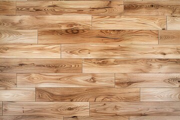 Oak laminate parquet floor texture background with no visible joints - obrazy, fototapety, plakaty