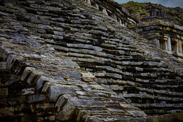 Zona Arqueológica de Yohualichan, Cuetzalan, Puebla, México