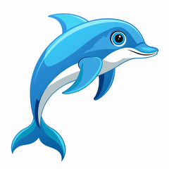 Dolphin vectors illustration