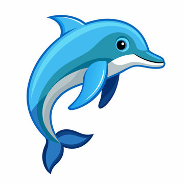 Dolphin vectors illustration
