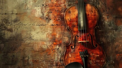 violin and sheet