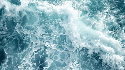 Fototapeta premium Sea waves background.