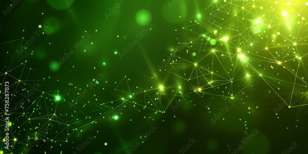 Poster Network Nexus: An Intricate Web of Digital Connections Highlighting the Interconnectedness of Modern Technology, Generative AI