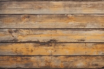 Fototapeta na wymiar Warm tones of weathered wooden planks in a rustic cladding arrangement.