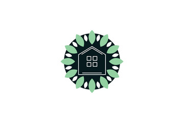 nature home element deisgn premium vector