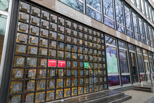 The Berlin Central and Regional Library or ZLB in Mitte, Berlin, Germany