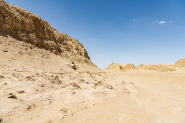 Qinghai Haixi Dachaidan original wind erosion landform