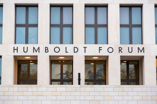 Exterior view of Humboldt Forum in Berlin, Germany
