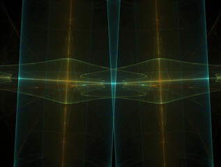 Imaginatory fractal abstract background Image