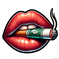 I'm rich - sexy lips 