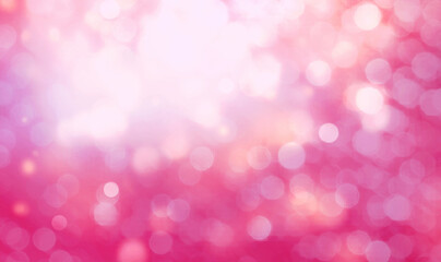 Pink bokeh background banner perfect for Party, ad, event, Anniversary, and various design works