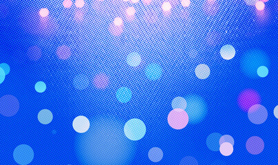 Blue bokeh background banner perfect for Party, ad, event, Anniversary, and various design works