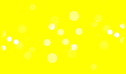 Yellow bokeh background banner perfect for Party, ad, event, Anniversary, and various design works