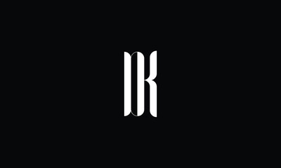 DK, KD, D, K, Abstract Letters Logo monogram