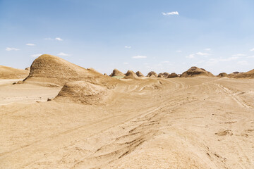 Qinghai Haixi Dachaidan original wind erosion landform