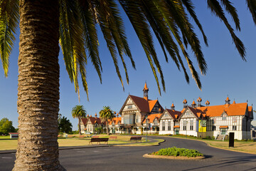 Rotorua Museum, Government Gardens, Rotorua, Bay of Plenty, Nordinsel, Neuseeland