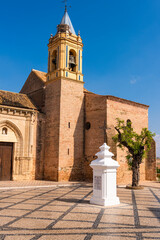 Palos de la Frontera, Christopher Columbus spanish port town, Spain.