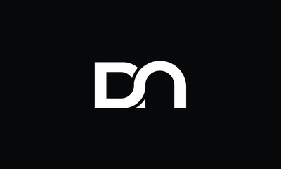 DN, ND, D, N, Abstract Letters Logo Monogram