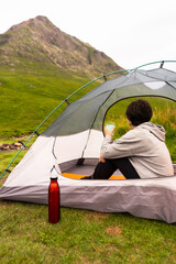 Countryside Retreat: Cozy Tent Moments, Where the Wind Carries Stories of Highland Legends