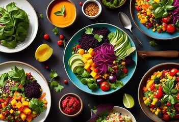 illustration, vegetable, meal, food, lunch, vegetarian, bowl, background, organic, recipe, vegan, eating, healthy, delicious, dinner, snack