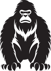 "Friendly Forest Friend: Charming Bigfoot Vector Logo" "Whimsical Wilderness Watcher: Mystical Sasquatch Emblem"