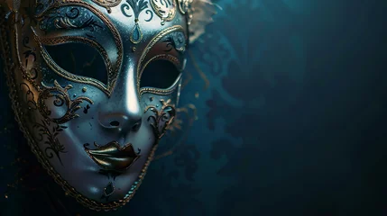 Gordijnen venetian carnival mask © Faisal Ai
