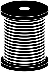 spool illustration kite silhouette festival logo thread icon traditional outline playing indian india makar string tradition reel sankranti windup shape fly roll toy for vector graphic background