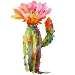 Watercolor Succulent Cactus
- 758321601
