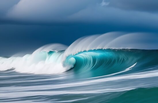 Hurricane at sea, summer 