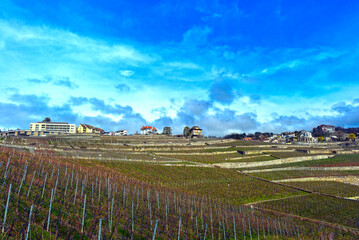 Chexbres im Distrikt Lavaux-Oron des Kantons Waadt in der Schweiz