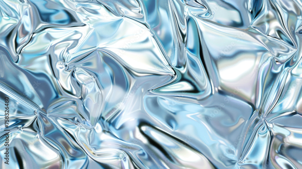 Poster A close up view of a shiny surface, suitable for various design projects