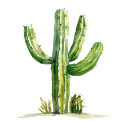 Watercolor Succulent Cactus
- 758331440