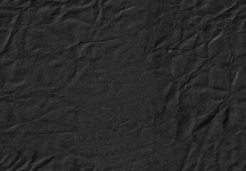 Seamless black battered craft paper texture. Recycling beige page.