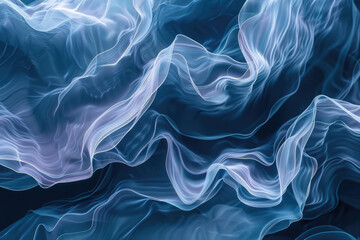 Obraz premium Close up of a blue and white background, suitable for various design projects