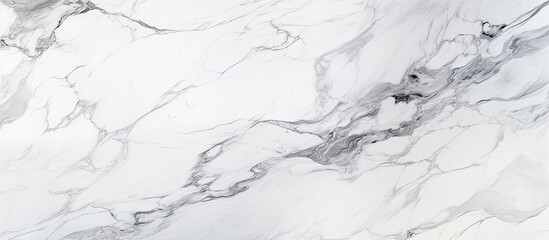 Obraz premium A close up of a monochrome winter scene with a white marble texture resembling a freezing slope covered in snow, creating a beautiful liquid pattern