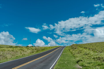 Hawaii's most beautiful country roads. Mauna Kea. Saddle Road / Waiki'i Ranch., Hawaii island / Big island
