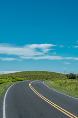 Hawaii's most beautiful country roads. Mauna Kea. Saddle Road / Waiki'i Ranch., Hawaii island / Big island